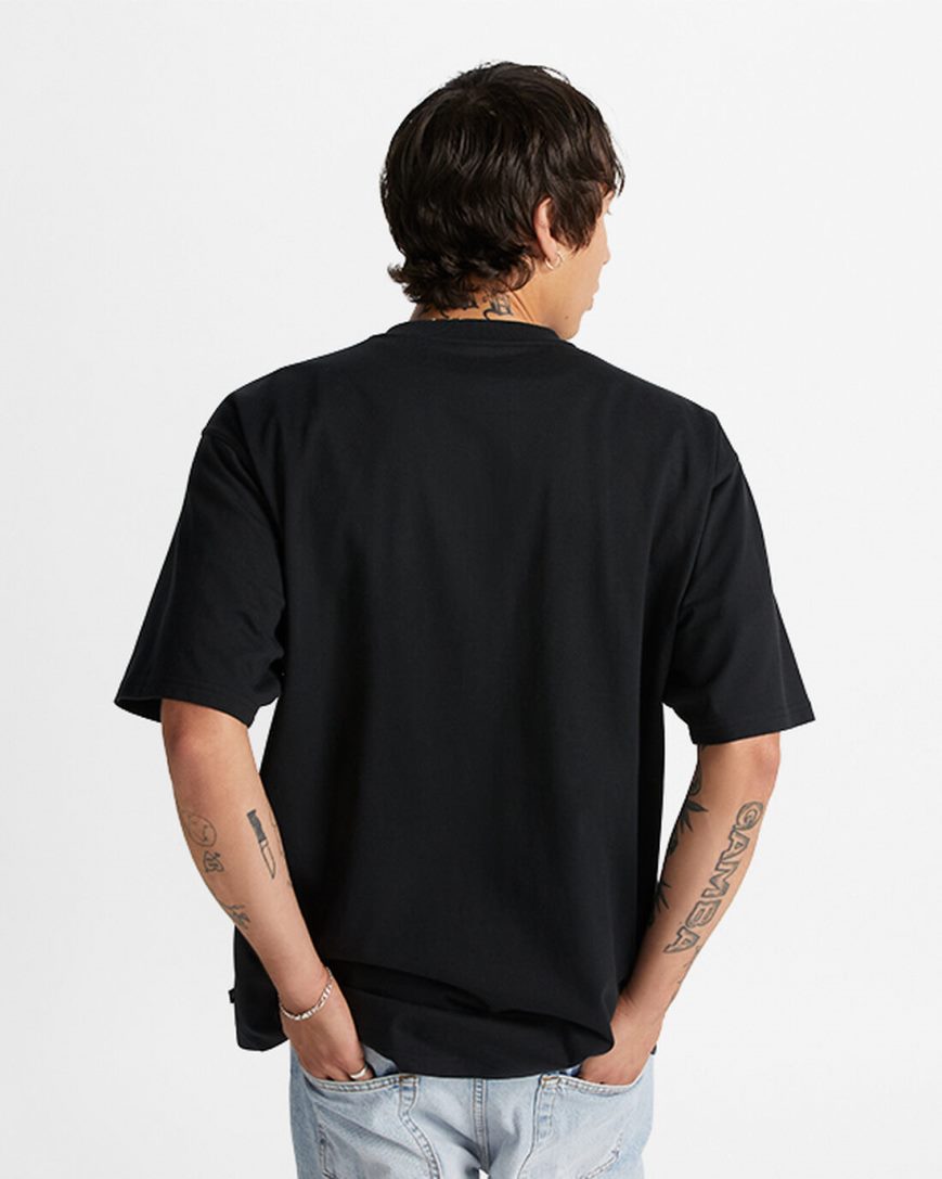Men's Converse Cloud Pocket Graphic T-Shirts Black | AU 0645EG